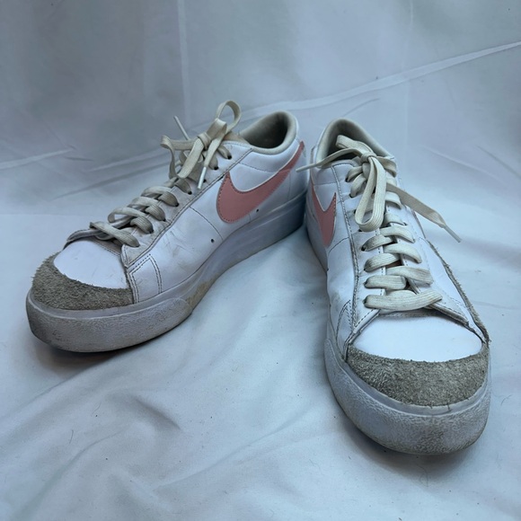 Nike Shoes - Nike Women's White and Pink Blazer Sneakers 11